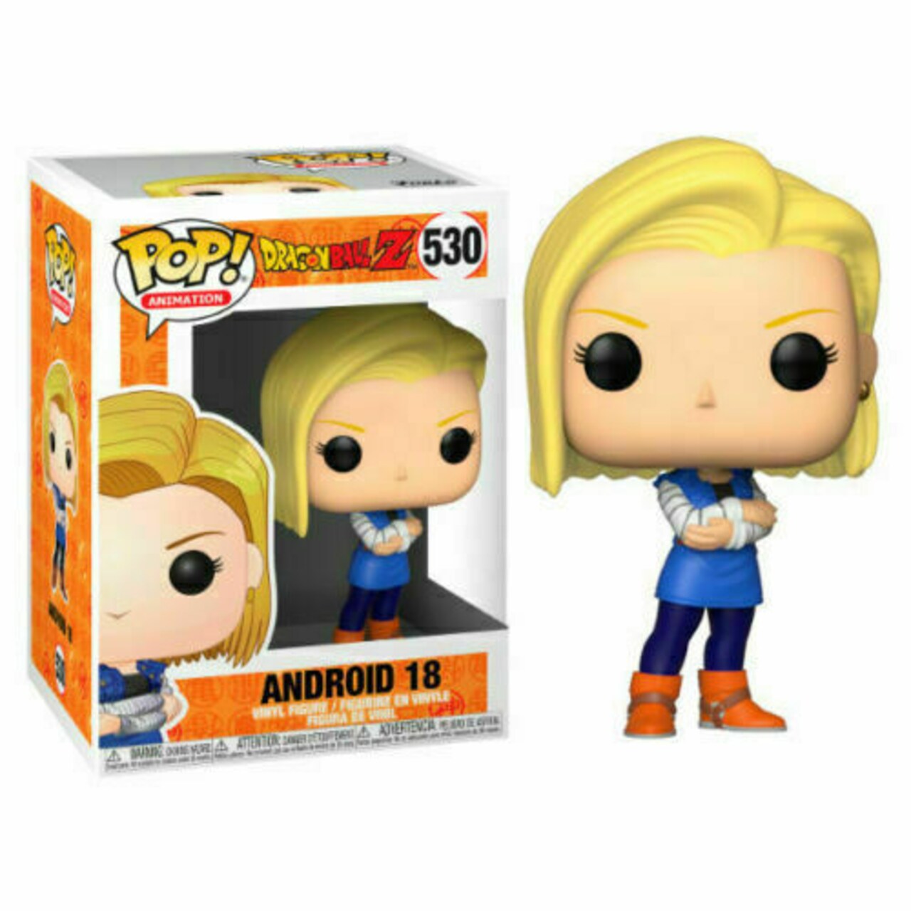 Funko Dragonball Z Pop! Android 18 Vinyl Figure Animation N530